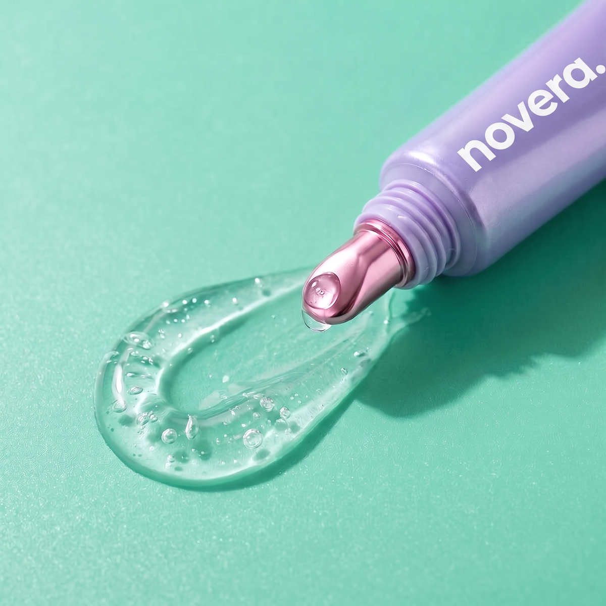 Clear gel texture