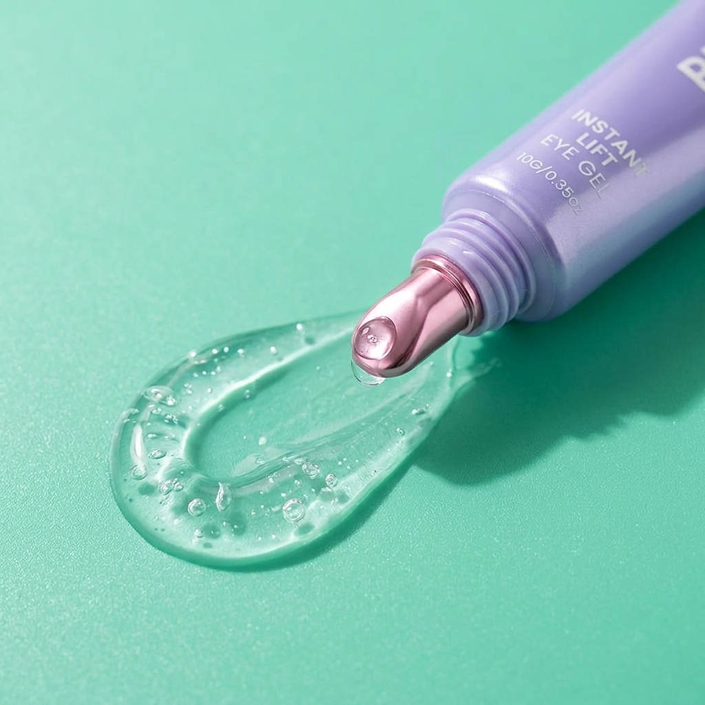 Clear gel texture